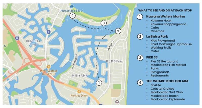 Mooloolaba: Hop-On Hop-Off Ferry Return Ticket - Discovering Mooloolaba by Water: A Relaxing and Practical Approach