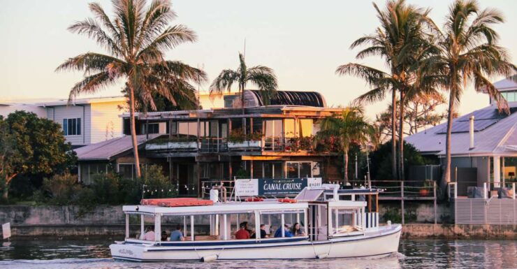 Mooloolaba: Sunshine Coast Sunset Canal Cruise - Booking Information