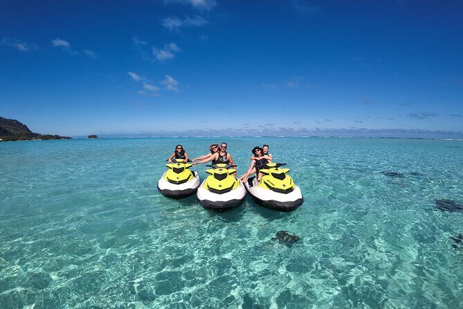 Moorea Combo 2h Jetski 3h30 Quad - The Itinerary in Detail