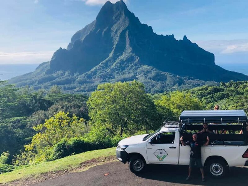 Moorea:4X4 safari excursion between land and sea with lunch - Authentic Experiences and Notable Highlights