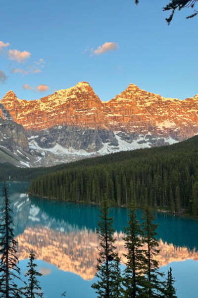 Moraine Lake & Lake Louise at Sunrise - Scenic Drive Through Banff