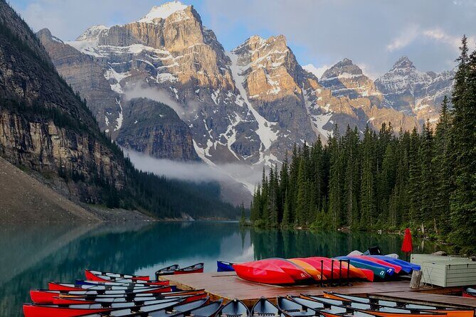 Moraine Lake Sunrise or Daytime tour w/ Lake Louise Option. - Value for Money