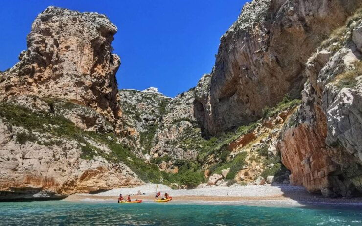 Moraira: Kayak Trip From Moraira to Benitachell - Trip Details