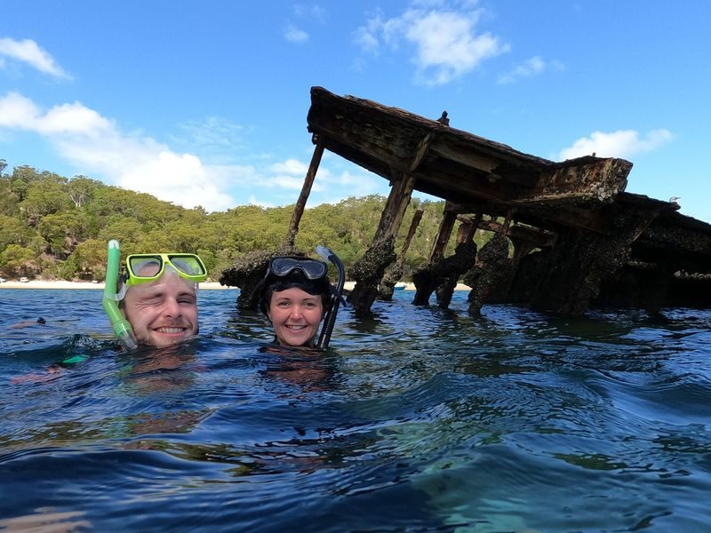 Moreton Island Shipwreck Cruise Tour from Brisbane or Gold Coast - Lunch, facilities and the sandy return