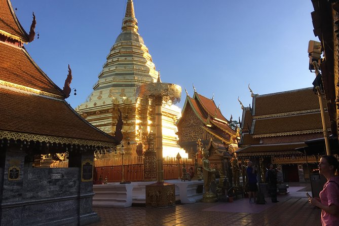 Morning Alms to Monks, Doi Suthep Temple, Hidden Temple & Chiang Mai City Views. - Doi Suthep Temple Visit