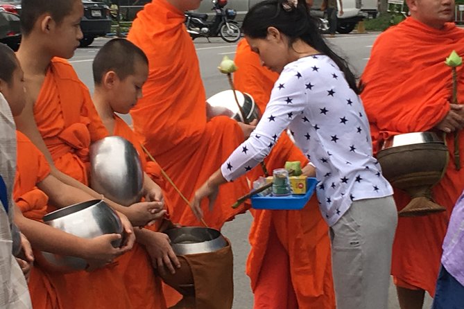 Morning Alms to Monks, Doi Suthep Temple, Hidden Temple & Chiang Mai City Views. - Exploring the Hidden Temple