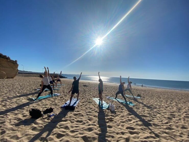 Morning Beach Yoga in Vila Lara/Porches by El Sol Lifestyle - Good To Know