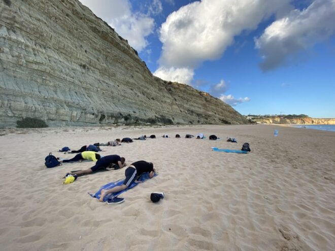 Morning Beach Yoga in Vila Lara/Porches by El Sol Lifestyle - Booking Information