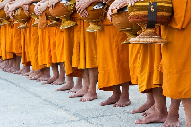 Morning Buddhist Almsgiving, Grand Palace and Flower Market Tour in Bangkok - Pickup and Logistics