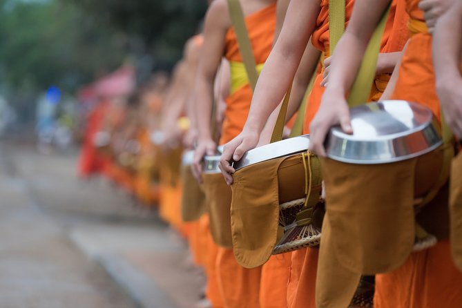 Morning Buddhist Almsgiving, Grand Palace and Flower Market Tour in Bangkok - Common Questions