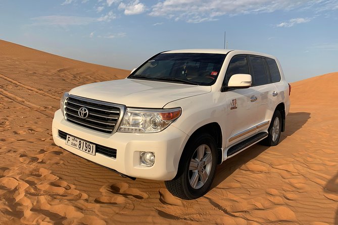 Morning Desert Dune Bashing Safari - Thrilling Sandboarding Adventure