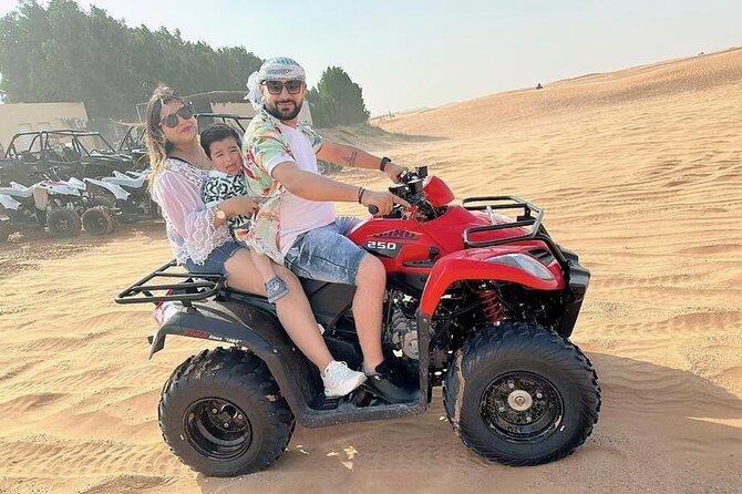 Morning Desert Safari, 25 Minutes ATV With 20 Minutes Camel Ride - Pricing and Booking Information