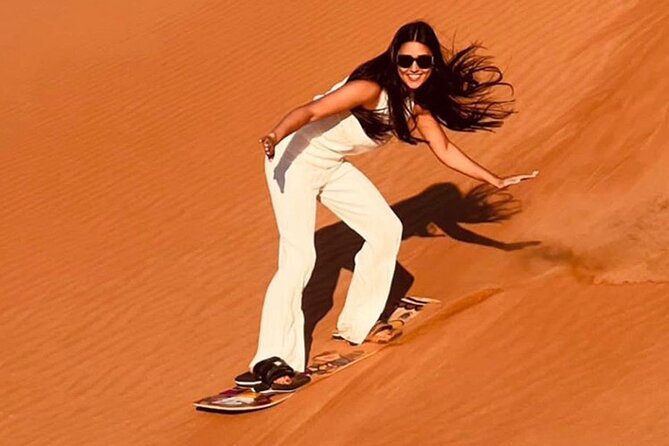 Morning Desert Safari, Private Car4x4, Camel Ride & Sandboarding - Private Car4x4 Land Cruiser Pick-up