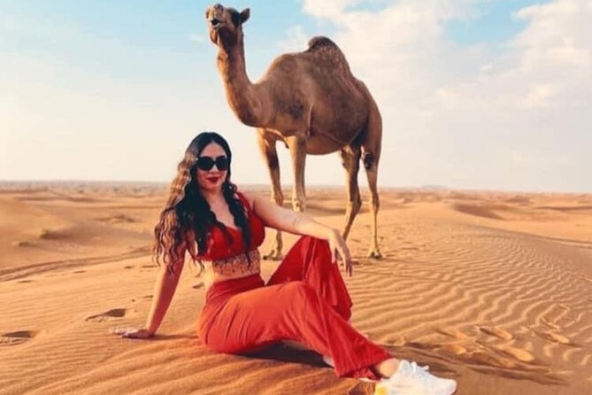 Morning Desert Safari, Private Car4x4, Camel Ride & Sandboarding - Sandboarding Adventure