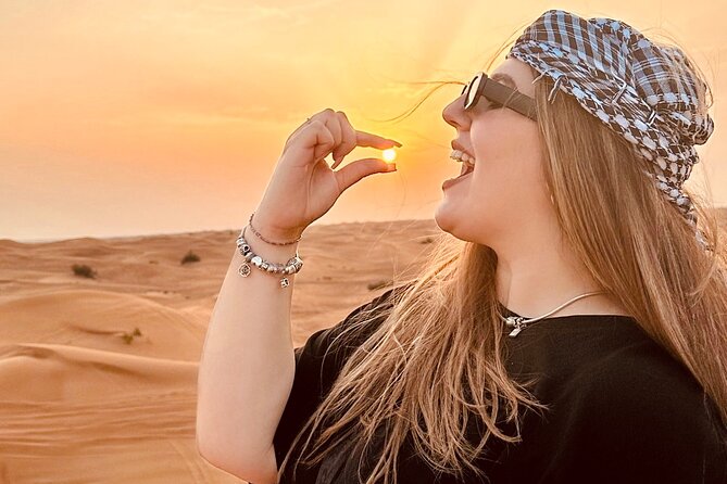 Morning Desert Safari, Private Car4x4, Camel Ride & Sandboarding - The Sum Up
