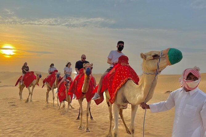 Morning Desert Safari Tour, Sand Boarding, Camel Riding on Red Dunes - Expert Guide and Pickup/Drop-off
