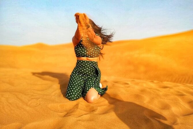 Morning Desert Safari Tour, Sand Boarding, Camel Riding on Red Dunes - Stunning Natural Vistas in Dubai Desert