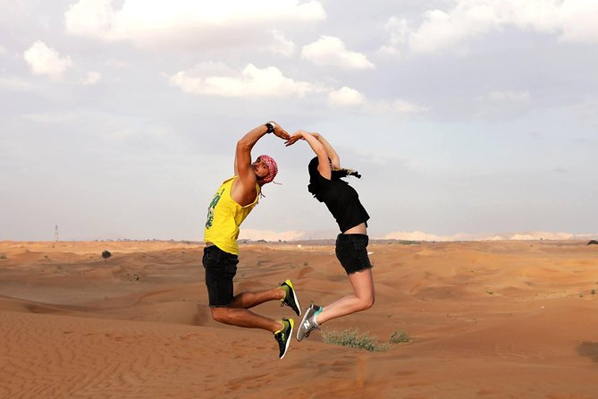 Morning Desert Safari With Quad Bike Camel Ride Sand Boarding - Camel Riding and Sandboarding Adventure