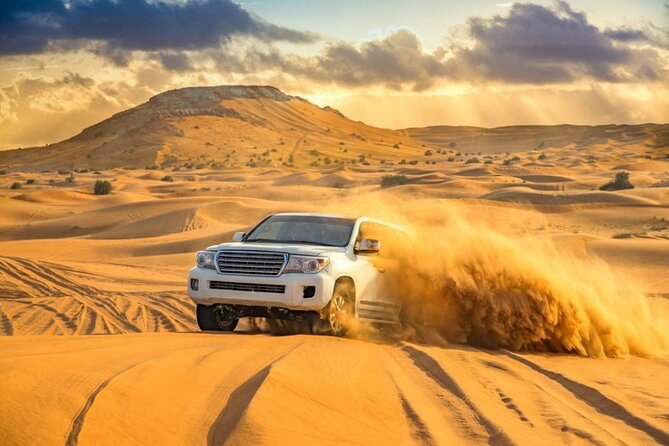Morning Desert Safari With Sand Boarding and Dune Bashing - Thrilling Sandboarding Adventure