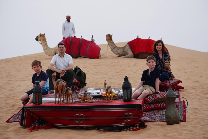 Morning Dubai Desert Safari With Camel Ride & Sand Boarding - Additional Information