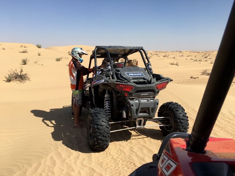 Morning Dune Buggy Adventure From Dubai - From Dubai hotel lobby to open desert