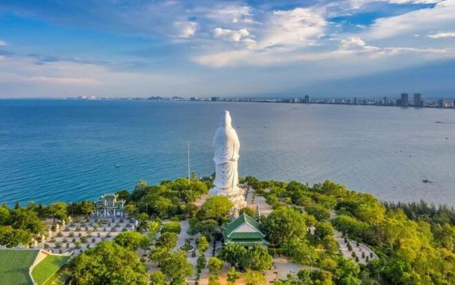 Morning: Marble Mountains - Monkey Mountain - Lady Buddha - Local Vietnamese Cuisine