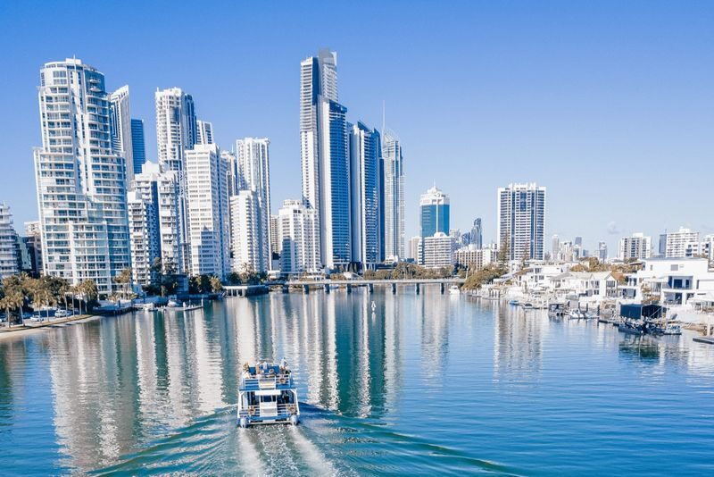 Morning or Midday or Afternoon Gold Coast Cruise - A front-row view of Surfers Paradise