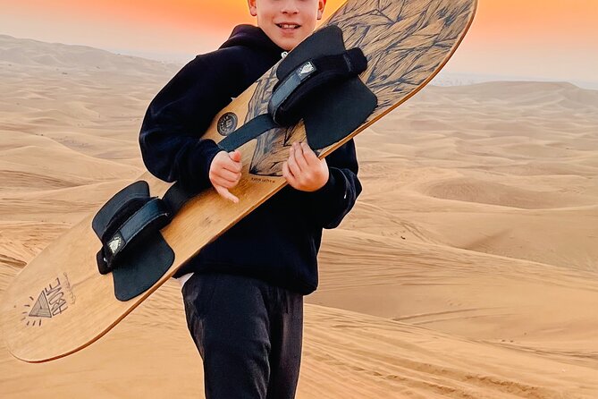 Morning Red Dune Safari With Sandboarding and Camel Ride - Included Activities
