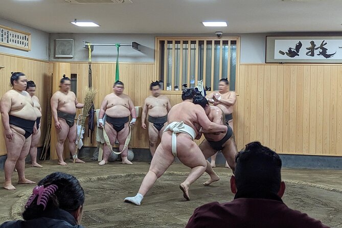 Morning Sumo Practice Viewing in Tokyo - Meeting and Pickup
