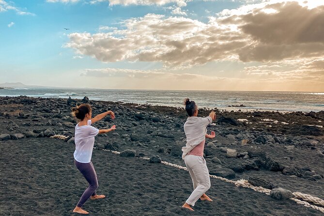 Morning Tai Chi Stretching on the Lava Beach and Organic Breakfast in Lanzarote - Exploring the Lava Beach for Tai Chi