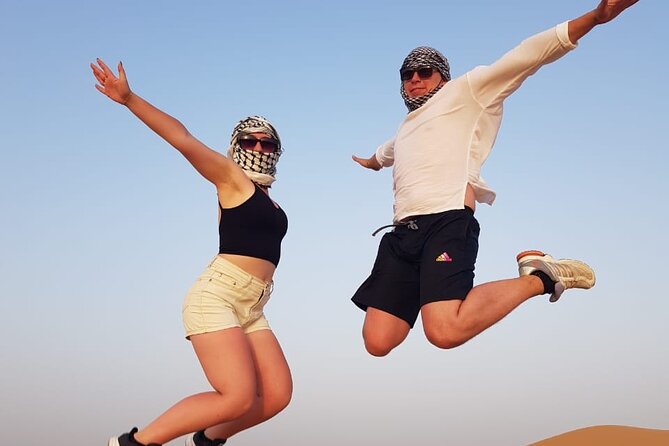 Morning Thrilling Dune Bashing , Send Boarding & Camel Ride - Enjoy an Action-Packed Morning With Thrilling Activities