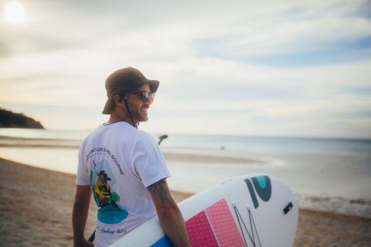 Mornington Peninsula: SUP, Hike, & Hot Springs Trip W/ Lunch - Stand Up Paddleboarding Experience