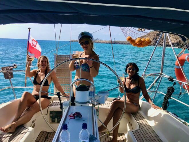 Morro Jable: Sailing Boat Excursion With Food and Drinks - Full Description
