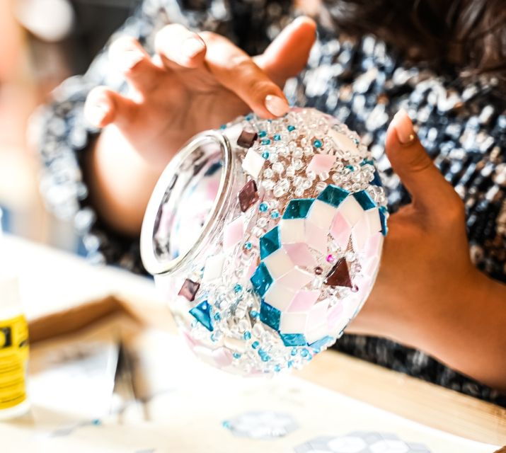 Mosaic Lamp Making Workshop in Fortitude Valley - Workshop Details