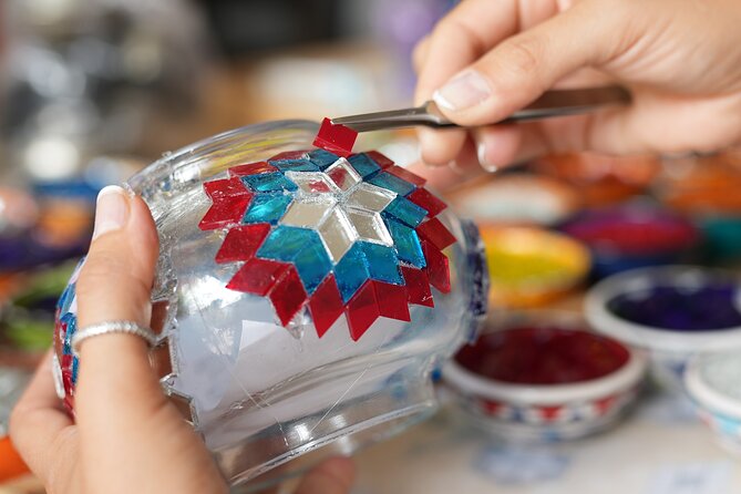 Mosaic Lamp Workshop in Sydney - Meeting and Pickup