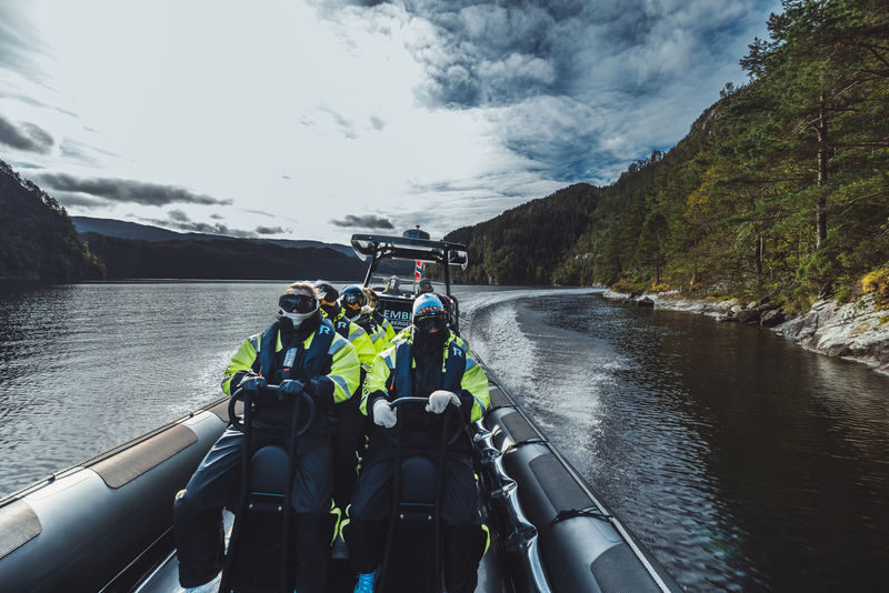 Mostraumen Fjord Safari with Premium RIB Boat from Bergen - Leaving Bergen for a fjord outing
