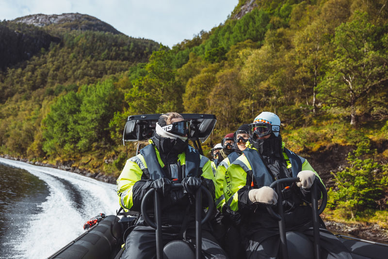 Mostraumen Fjord Safari with Premium RIB Boat from Bergen - Wind, families, and comfort