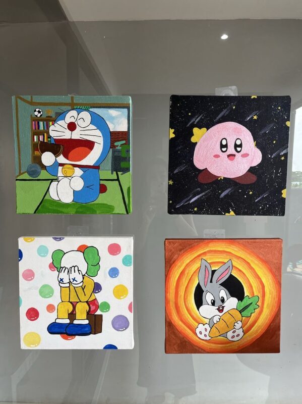 Motion, Splat, Slime & Bear Brick Art Painting in Jakarta - Two Jakarta locations, one important booking check