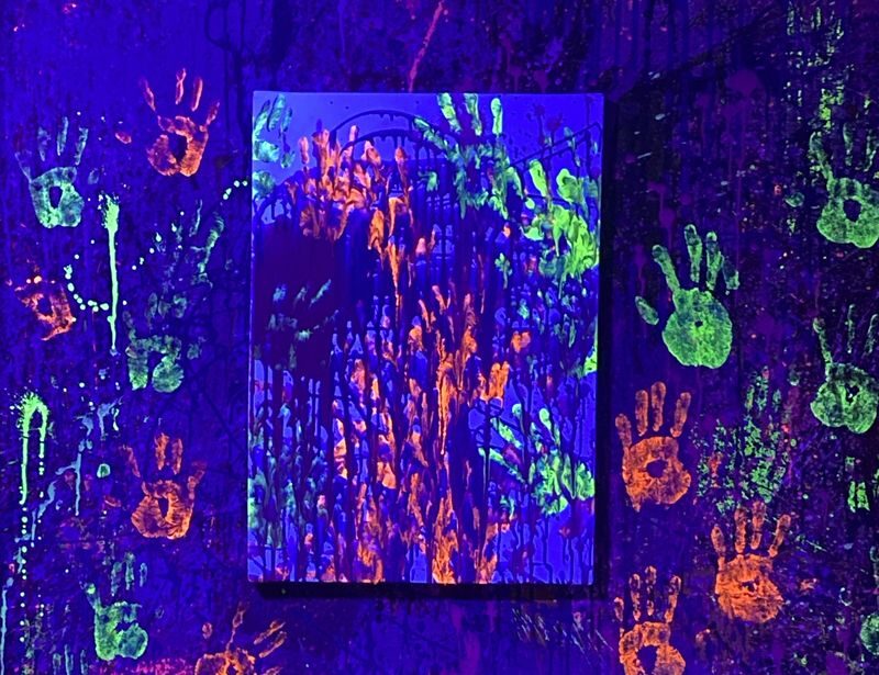 Motion, Splat, Slime & Bear Brick Art Painting in Jakarta - Good for families, birthdays and groups