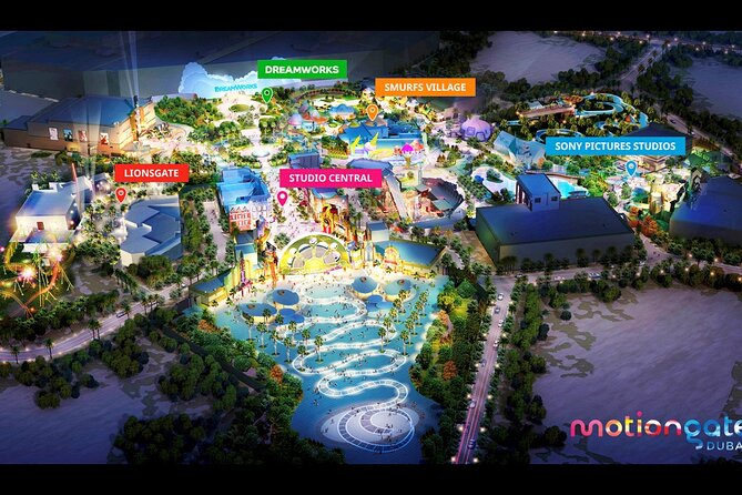Motiongate Park With Shared Transfer - Highlights of Motiongate Dubai