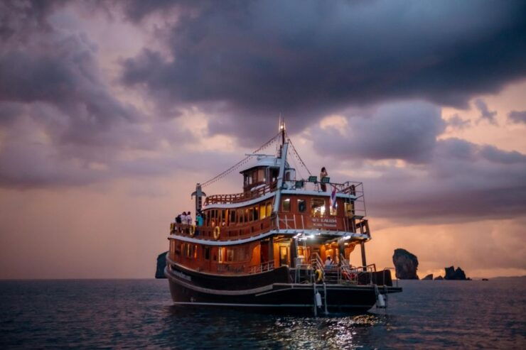 Motor Yacht Lalida: Romantic Sunset Dinner Cruise in Krabi - Booking Information