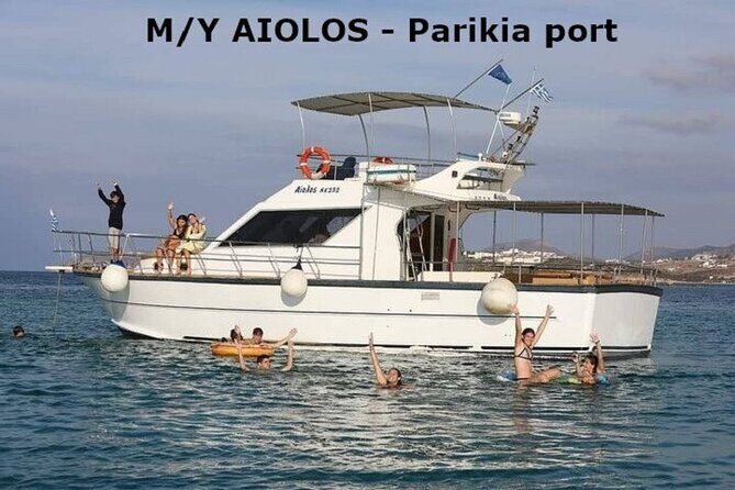 Motor Yacht Sea Tour Antiparos and Despotico from Parikia/Paros - A Closer Look at the Itinerary