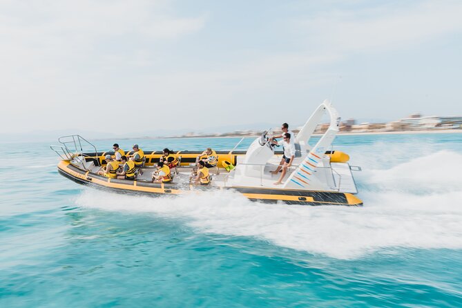 Motorboat Ride Through the Bay of Palma  - Mallorca - Background