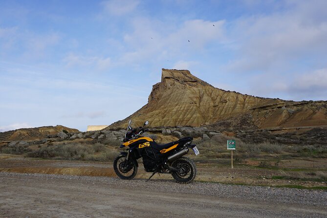 Motorcycle Adventure in Bardenas Reales - Guided Motorcycle Routes