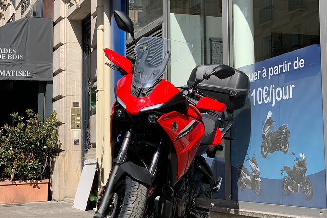 Motorcycle Rental A2 Tracer 7 Yamaha  (A2 License) Paris - End Point Details
