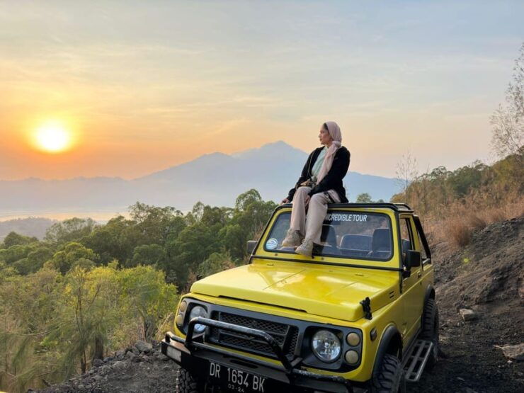 Mount Batur 4WD Jeep Sunrise With Hotspring, All Inclusive - Key Points