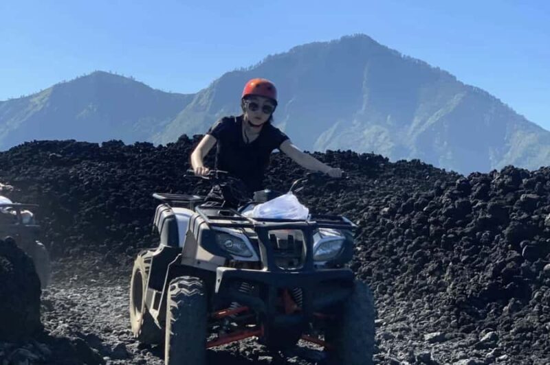 Mount Batur: ATV Quad Bike Black Lava & Sand Adventure - The Hot Springs Relaxation