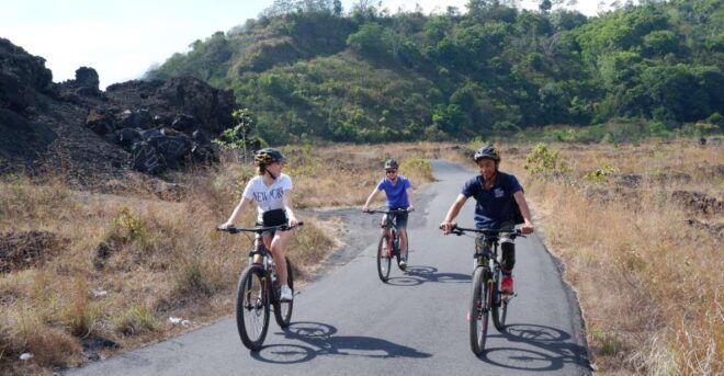 Mount Batur: Black Lava Cycling Tour W/ Natural Hot Spring - Logistics