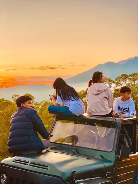 Mount Batur Jeep Sunrise and Black Lava Tour - Inclusions and Exclusions