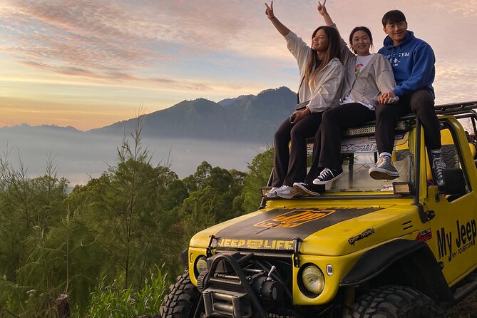 Mount Batur Jeep Sunrise and Natural Hot Spring Tour - Inclusions and Exclusions